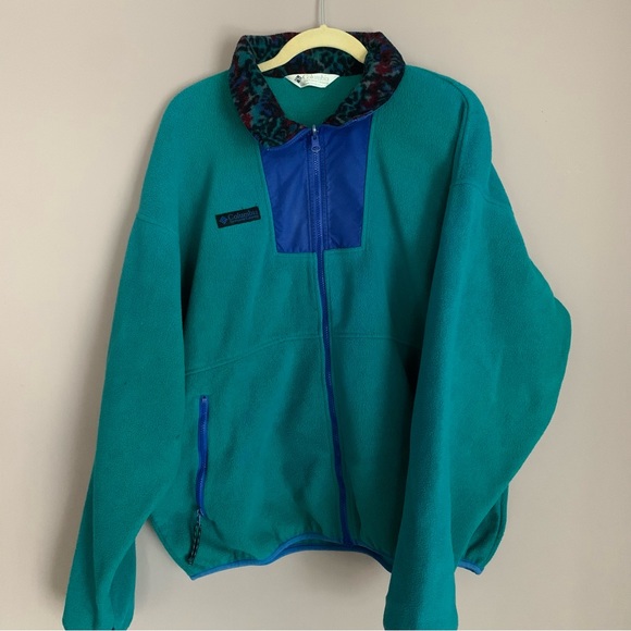 Vintage Columbia Sweater FULL ZIP - Picture 2 of 5